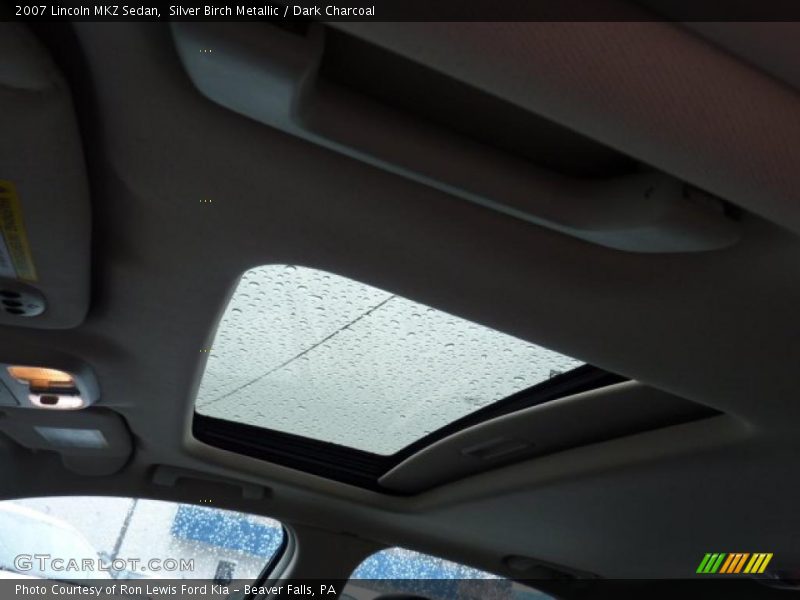 Silver Birch Metallic / Dark Charcoal 2007 Lincoln MKZ Sedan