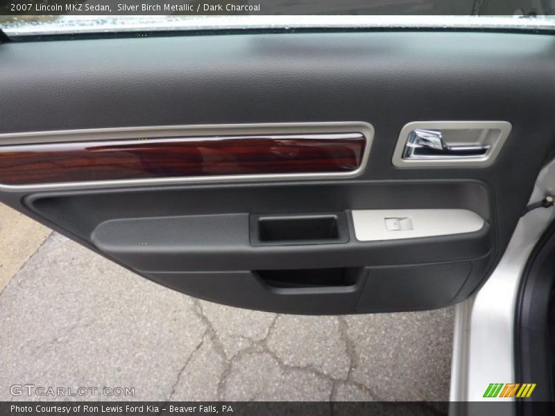 Silver Birch Metallic / Dark Charcoal 2007 Lincoln MKZ Sedan