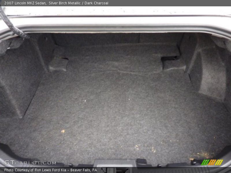 Silver Birch Metallic / Dark Charcoal 2007 Lincoln MKZ Sedan