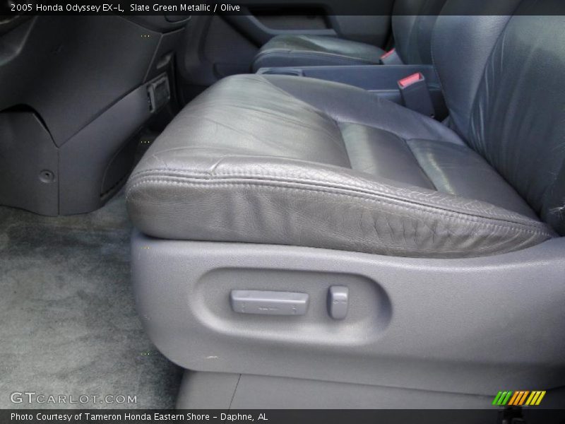 Slate Green Metallic / Olive 2005 Honda Odyssey EX-L