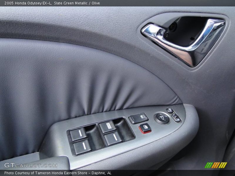 Slate Green Metallic / Olive 2005 Honda Odyssey EX-L