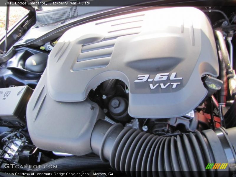  2011 Charger SE Engine - 3.6 Liter DOHC 24-Valve VVT Pentastar V6
