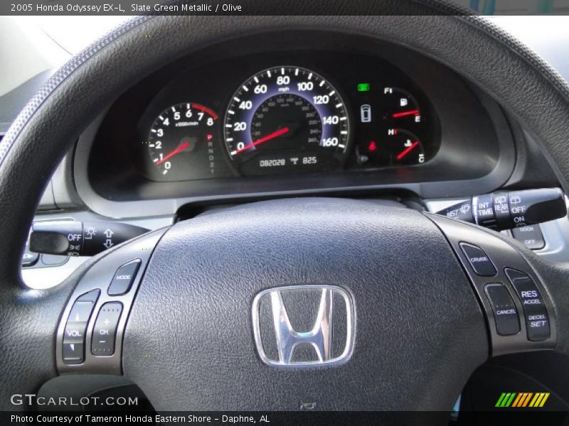 Slate Green Metallic / Olive 2005 Honda Odyssey EX-L