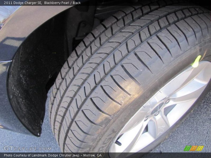 Blackberry Pearl / Black 2011 Dodge Charger SE