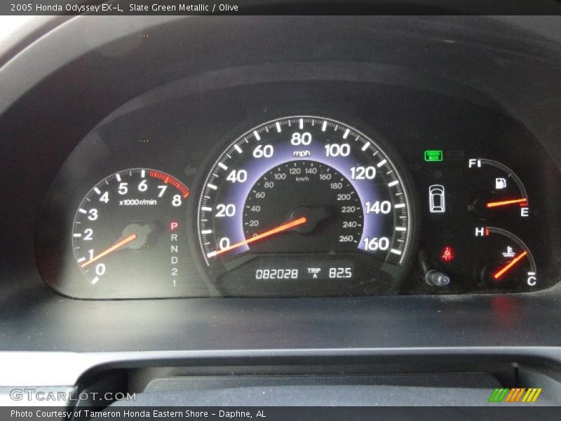 Slate Green Metallic / Olive 2005 Honda Odyssey EX-L