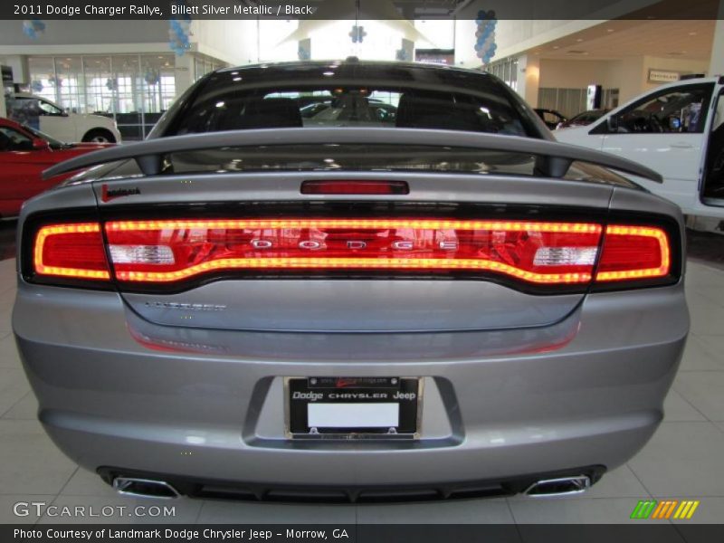 Billett Silver Metallic / Black 2011 Dodge Charger Rallye
