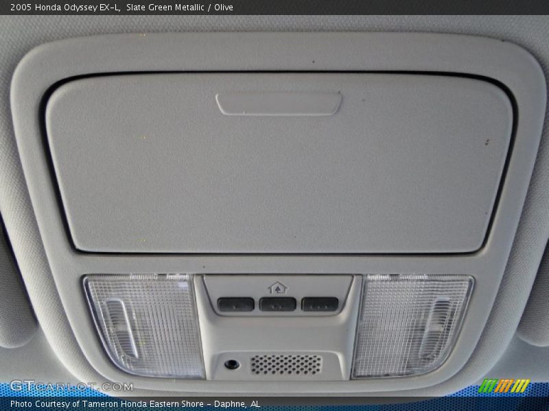 Slate Green Metallic / Olive 2005 Honda Odyssey EX-L
