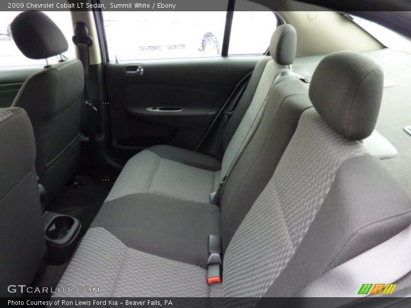 Summit White / Ebony 2009 Chevrolet Cobalt LT Sedan