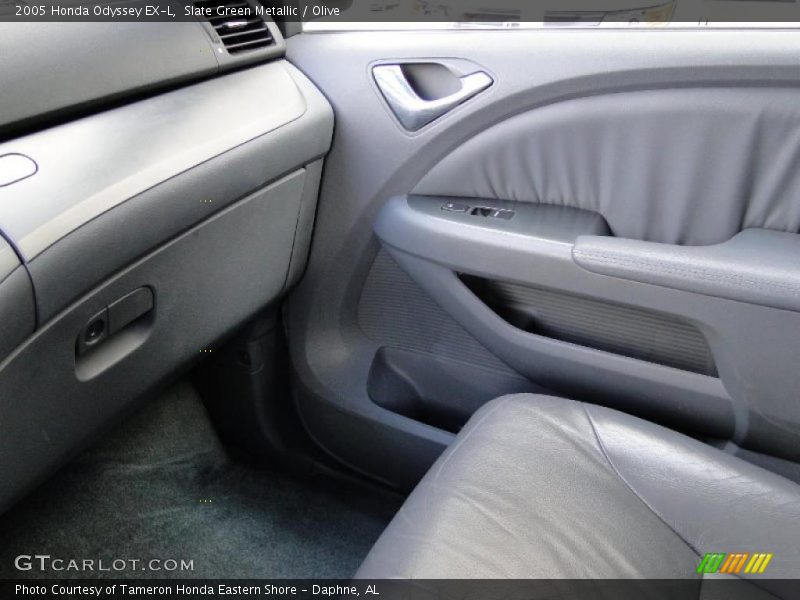Slate Green Metallic / Olive 2005 Honda Odyssey EX-L