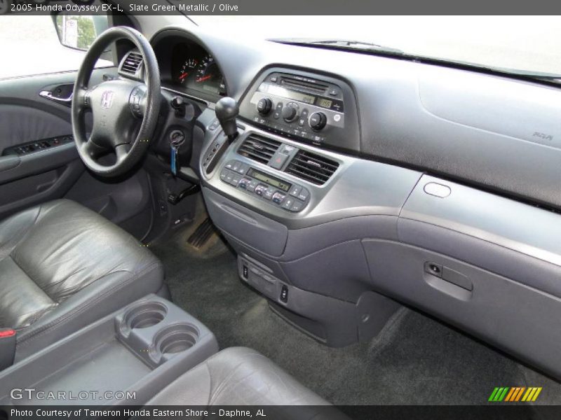 Slate Green Metallic / Olive 2005 Honda Odyssey EX-L