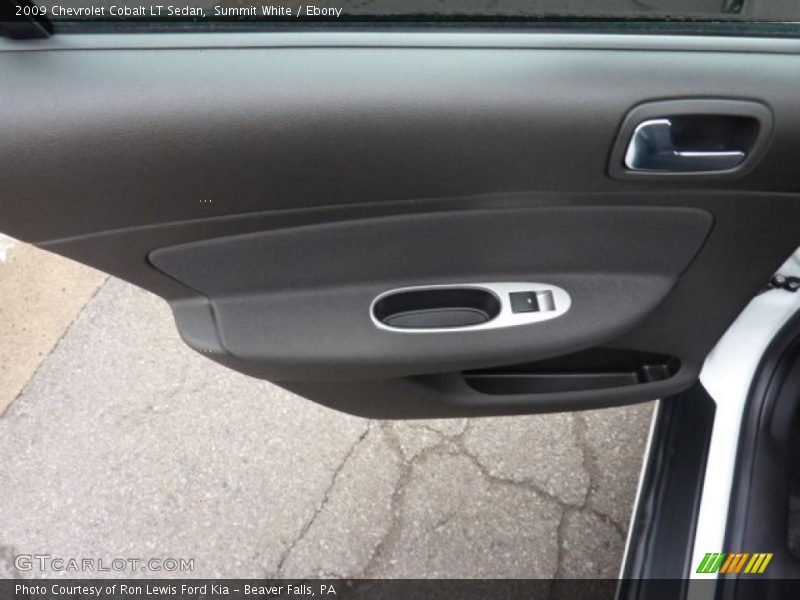 Summit White / Ebony 2009 Chevrolet Cobalt LT Sedan