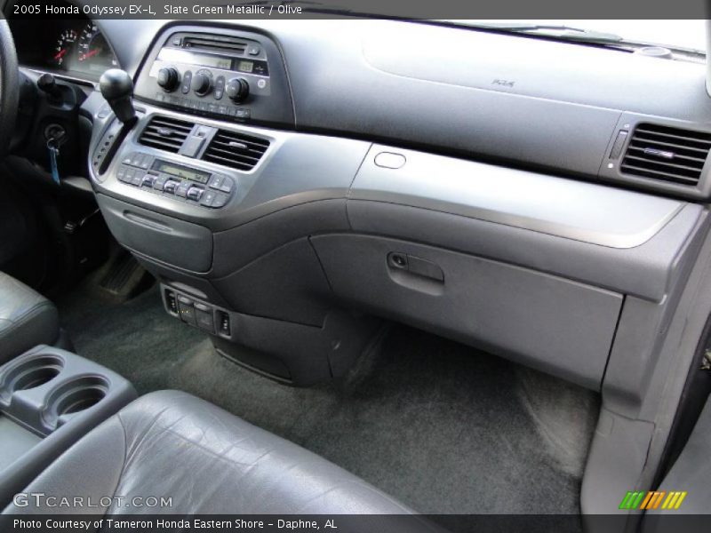 Slate Green Metallic / Olive 2005 Honda Odyssey EX-L