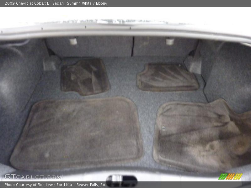 Summit White / Ebony 2009 Chevrolet Cobalt LT Sedan