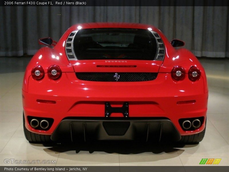 Red / Nero (Black) 2006 Ferrari F430 Coupe F1