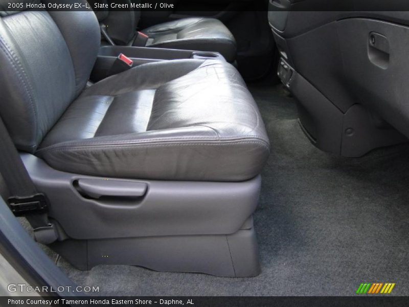Slate Green Metallic / Olive 2005 Honda Odyssey EX-L