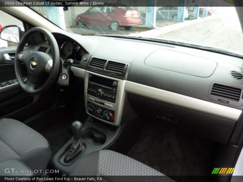 Summit White / Ebony 2009 Chevrolet Cobalt LT Sedan