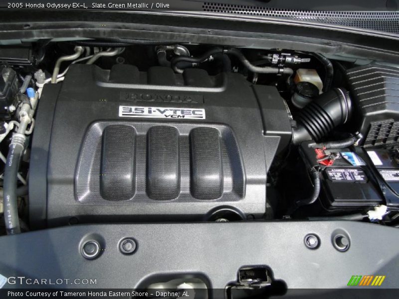 Slate Green Metallic / Olive 2005 Honda Odyssey EX-L