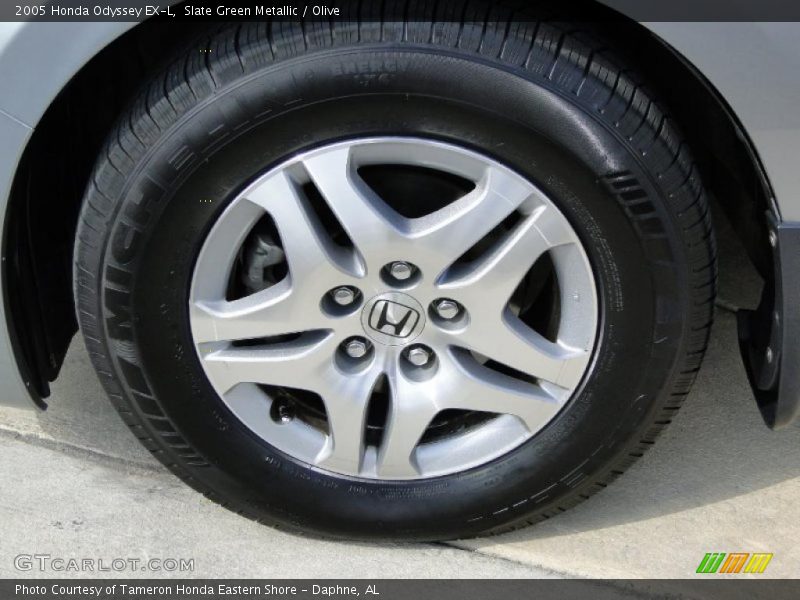 Slate Green Metallic / Olive 2005 Honda Odyssey EX-L