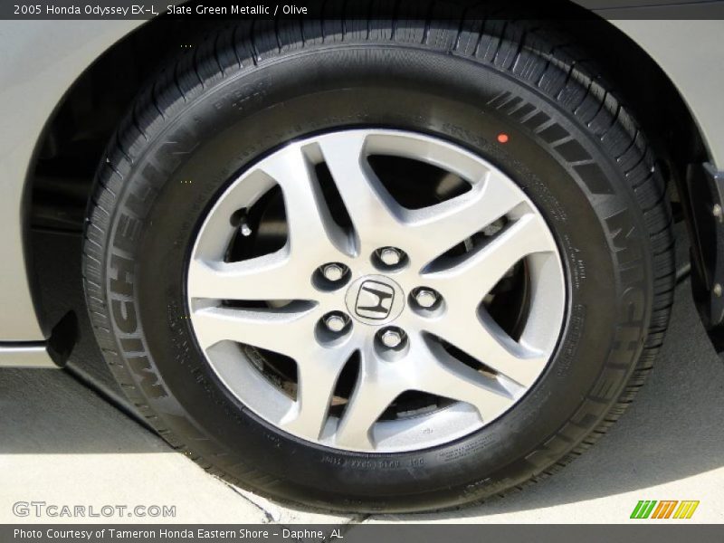 Slate Green Metallic / Olive 2005 Honda Odyssey EX-L