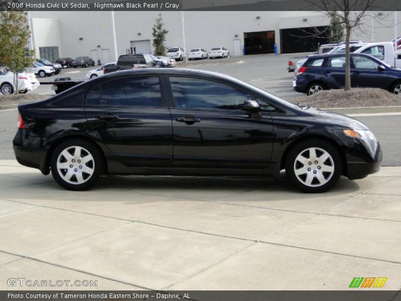  2008 Civic LX Sedan Nighthawk Black Pearl