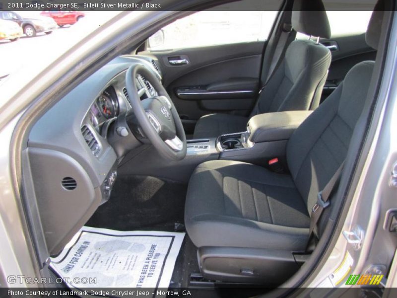  2011 Charger SE Black Interior