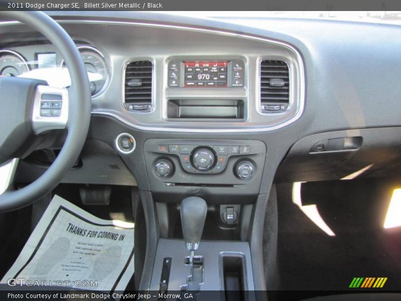 Dashboard of 2011 Charger SE