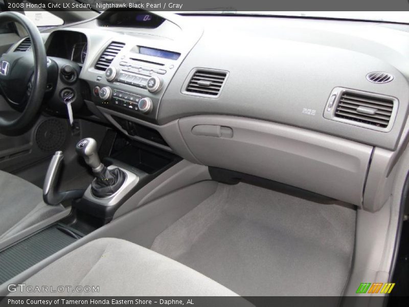 Dashboard of 2008 Civic LX Sedan