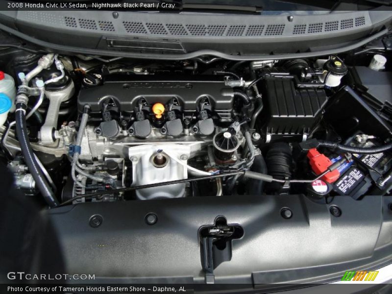  2008 Civic LX Sedan Engine - 1.8 Liter SOHC 16-Valve 4 Cylinder