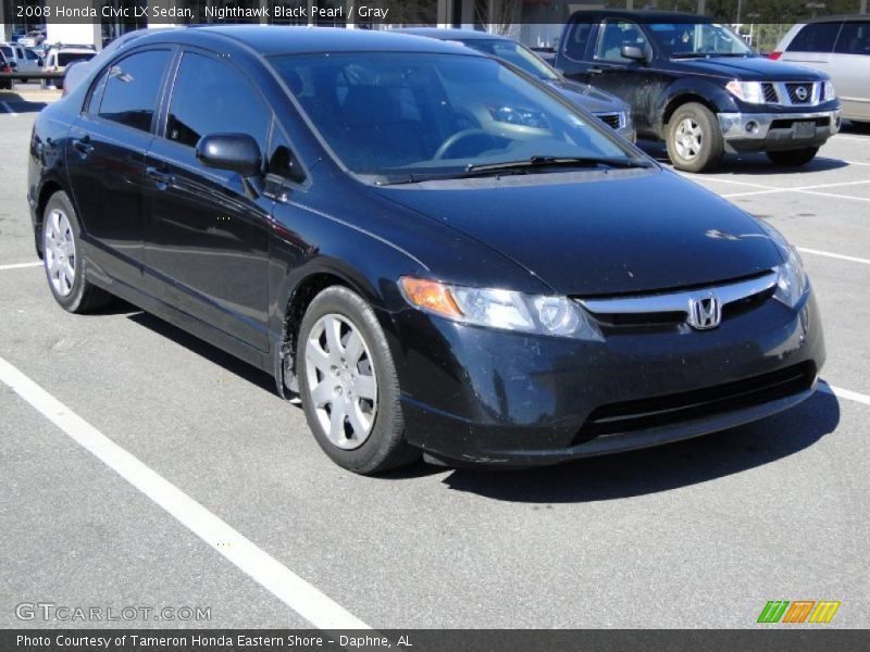 Front 3/4 View of 2008 Civic LX Sedan