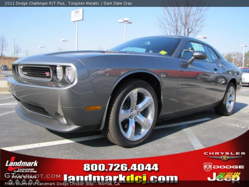 Tungsten Metallic / Dark Slate Gray 2011 Dodge Challenger R/T Plus