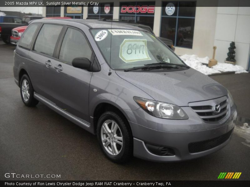 Sunlight Silver Metallic / Gray 2005 Mazda MPV LX