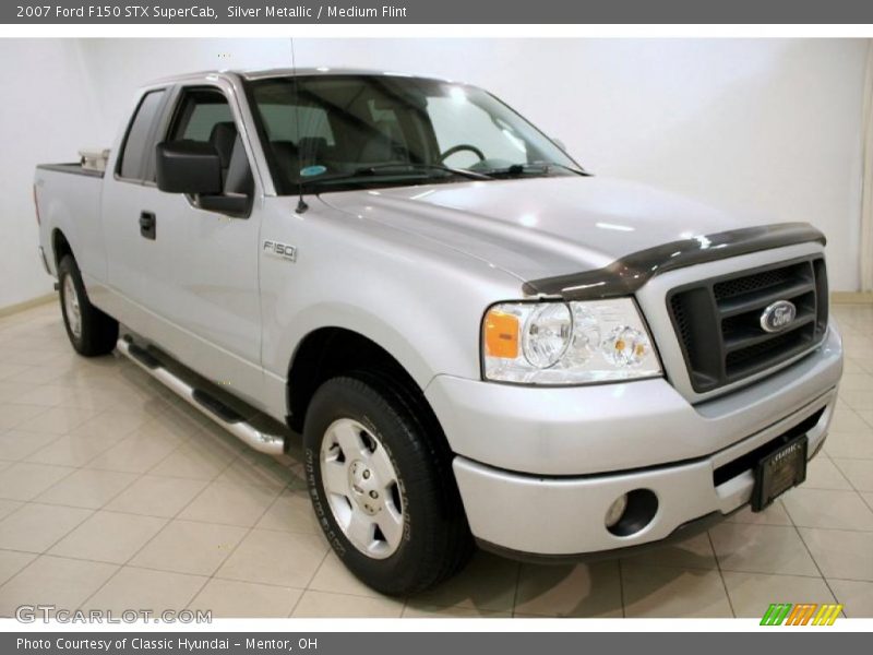 Silver Metallic / Medium Flint 2007 Ford F150 STX SuperCab
