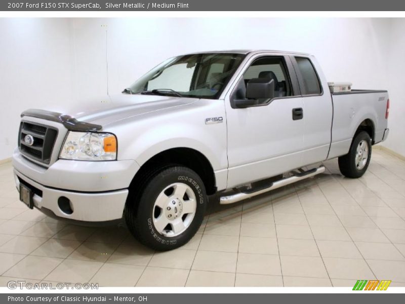 Silver Metallic / Medium Flint 2007 Ford F150 STX SuperCab