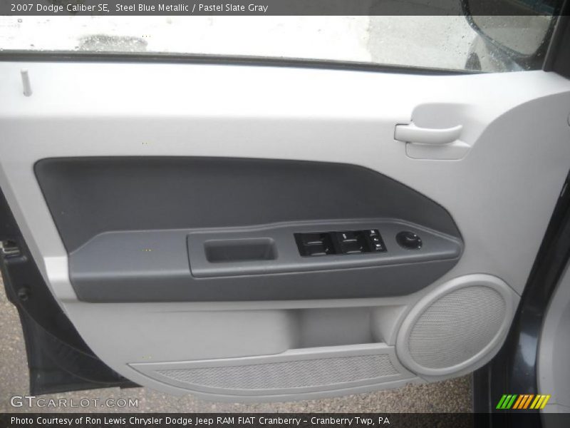 Steel Blue Metallic / Pastel Slate Gray 2007 Dodge Caliber SE