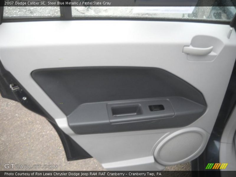 Steel Blue Metallic / Pastel Slate Gray 2007 Dodge Caliber SE