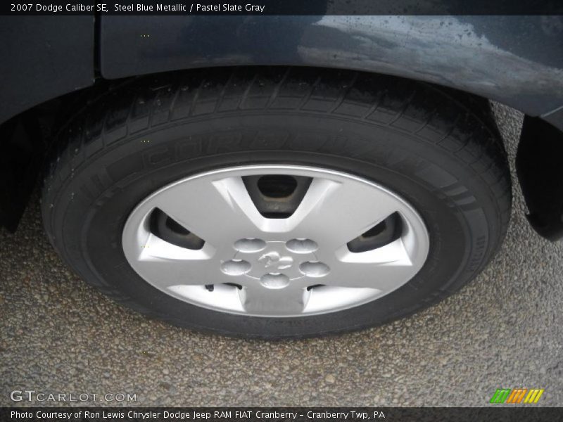 Steel Blue Metallic / Pastel Slate Gray 2007 Dodge Caliber SE
