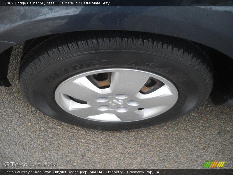 Steel Blue Metallic / Pastel Slate Gray 2007 Dodge Caliber SE