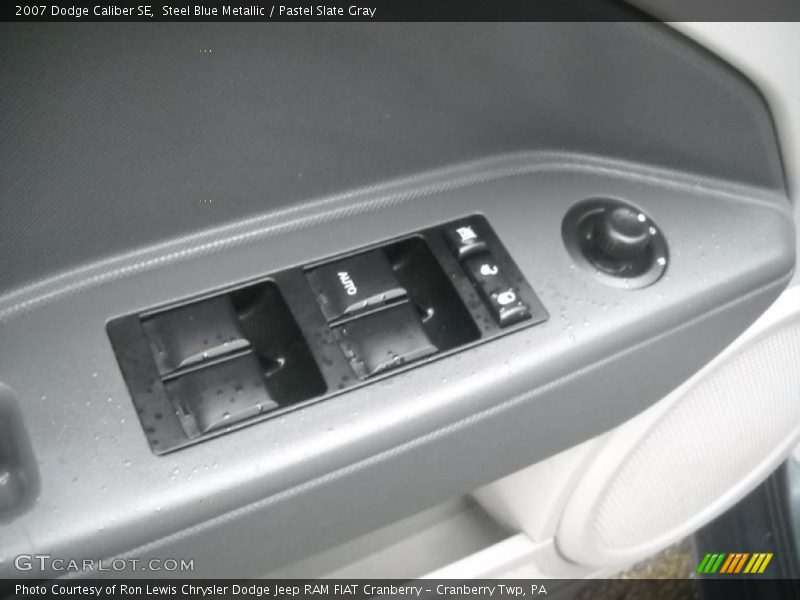 Steel Blue Metallic / Pastel Slate Gray 2007 Dodge Caliber SE