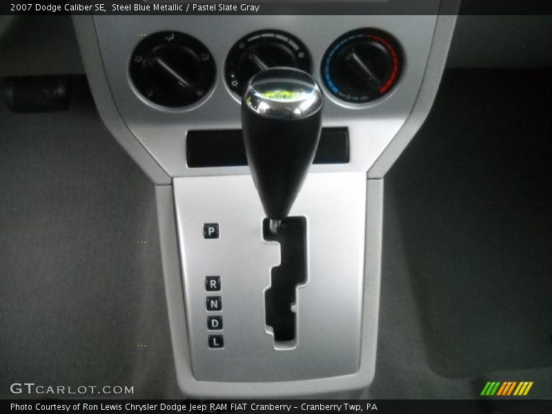 Steel Blue Metallic / Pastel Slate Gray 2007 Dodge Caliber SE