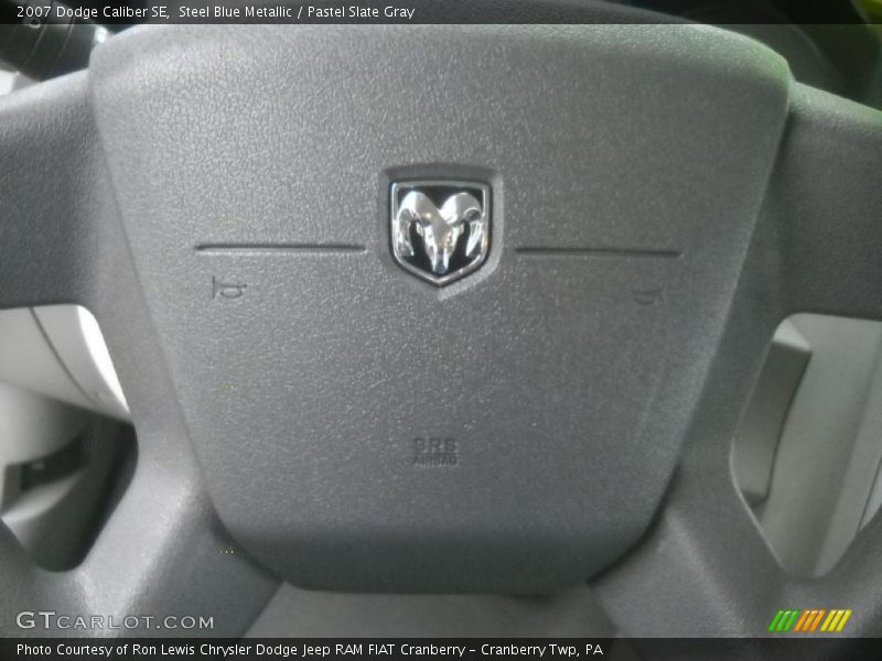 Steel Blue Metallic / Pastel Slate Gray 2007 Dodge Caliber SE