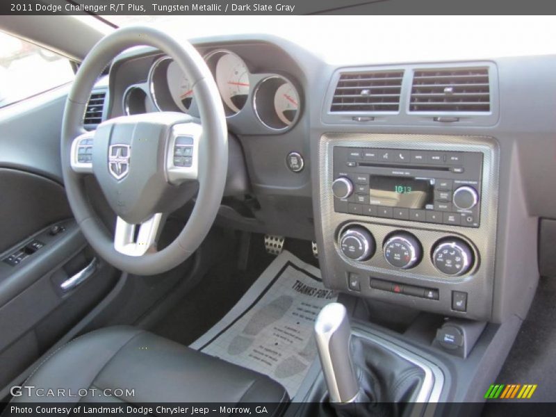 Tungsten Metallic / Dark Slate Gray 2011 Dodge Challenger R/T Plus