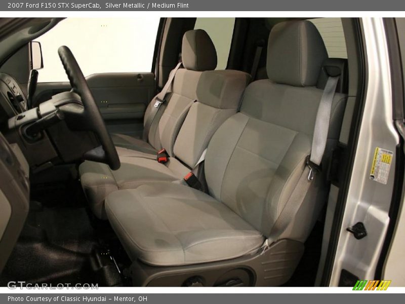Silver Metallic / Medium Flint 2007 Ford F150 STX SuperCab