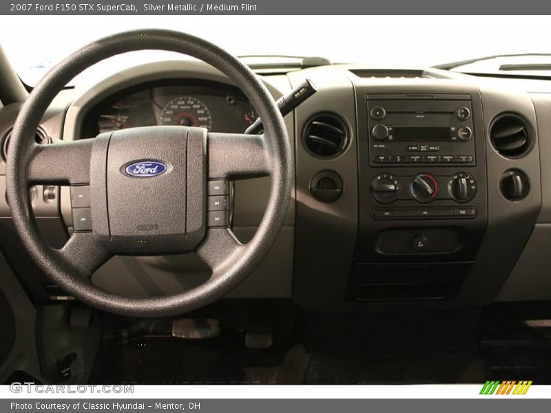 Silver Metallic / Medium Flint 2007 Ford F150 STX SuperCab