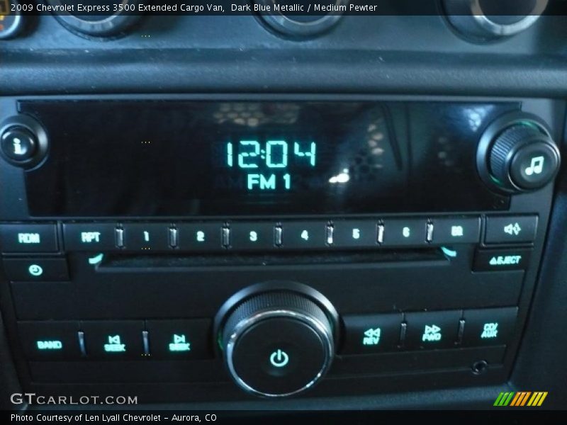 Controls of 2009 Express 3500 Extended Cargo Van