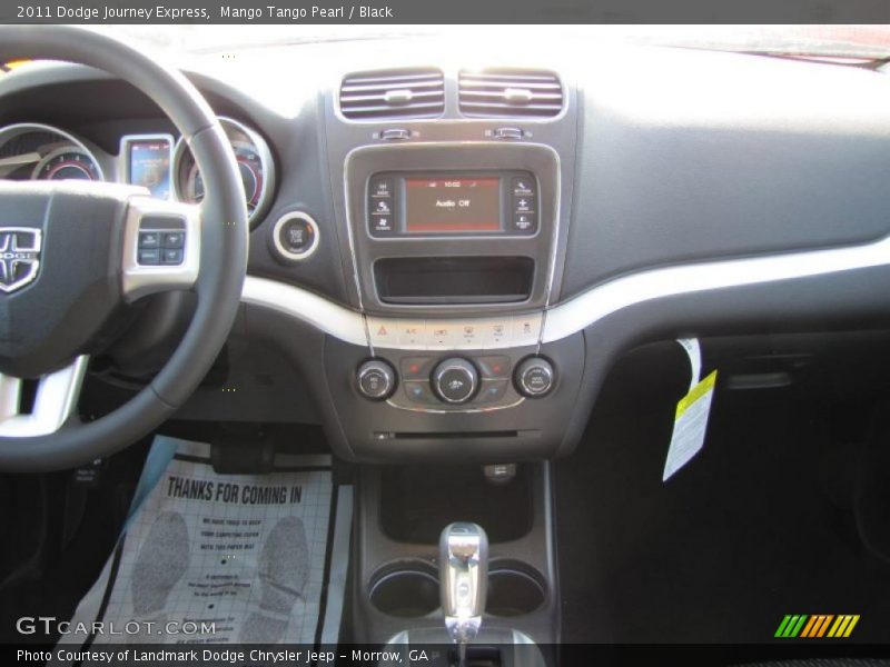 Mango Tango Pearl / Black 2011 Dodge Journey Express