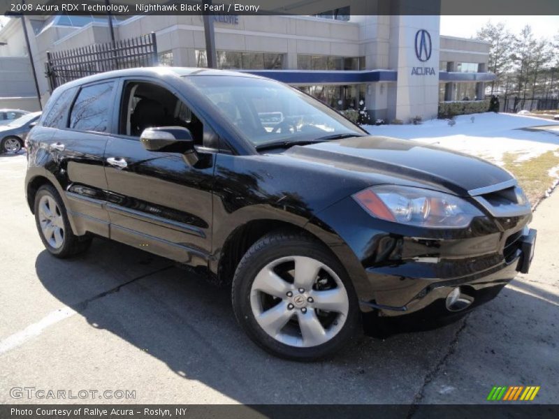 Nighthawk Black Pearl / Ebony 2008 Acura RDX Technology