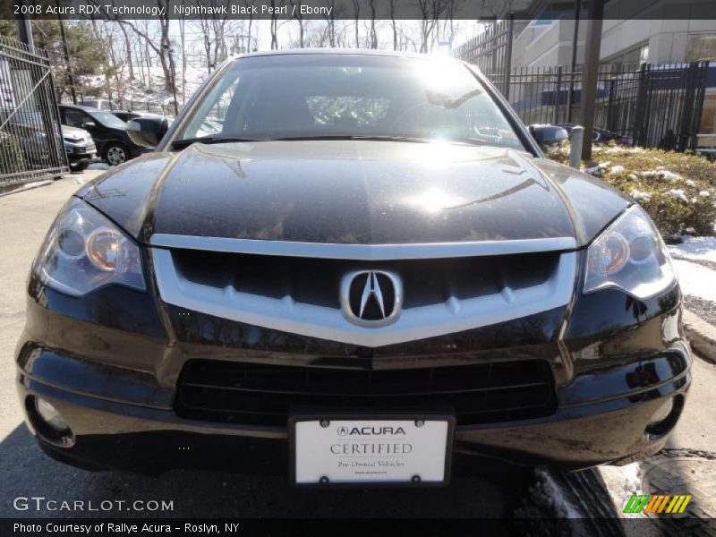 Nighthawk Black Pearl / Ebony 2008 Acura RDX Technology
