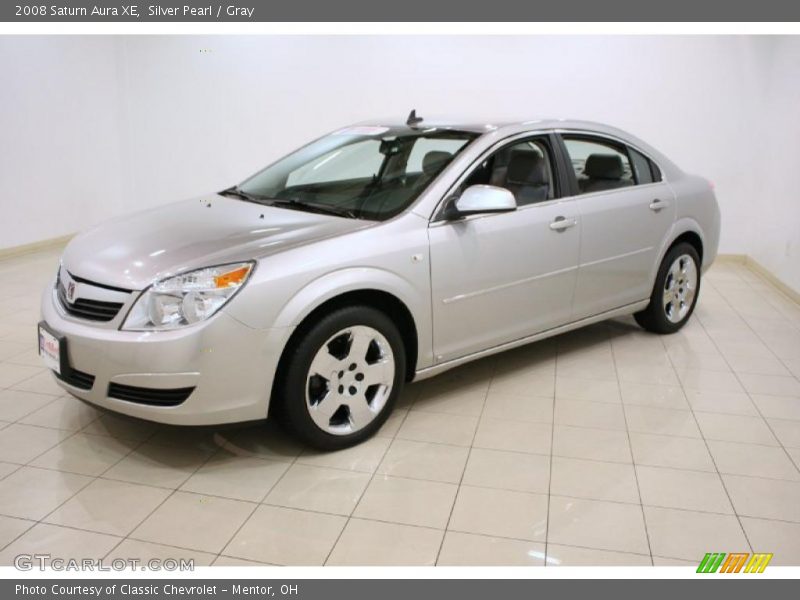 Silver Pearl / Gray 2008 Saturn Aura XE