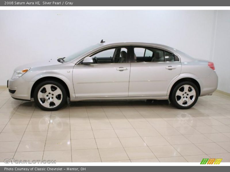 Silver Pearl / Gray 2008 Saturn Aura XE
