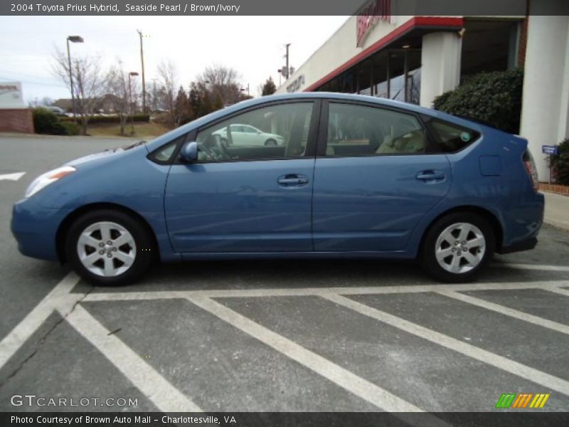 Seaside Pearl / Brown/Ivory 2004 Toyota Prius Hybrid